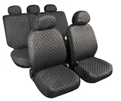 Pokrowce na fotele - Lampa Komplet pokrowców na siedzenia BIBA szary 54921 - miniaturka - grafika 1