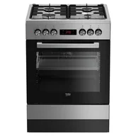 Kuchenki gazowo-elektryczne - Beko FSMT62321DXSS - miniaturka - grafika 1