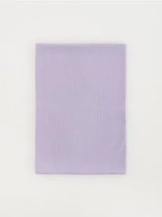 Reserved - Prążkowany komin - lawendowy - Czapki dla dzieci - miniaturka - grafika 1