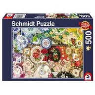 Puzzle - Schmidt Puzzle PQ 500 Kolorowe ozdoby G3 - - miniaturka - grafika 1