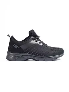 Damskie buty sportowe czarne DK - Buty sportowe damskie - miniaturka - grafika 4