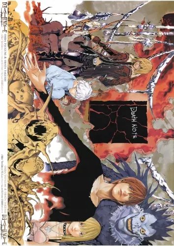 Plakat Anime Manga Death Note dn_056 A1+ (custom)
