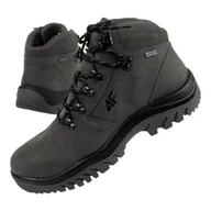 Buty trekkingowe męskie - Buty trekkingowe 4F M OBMH258 25S czarne - miniaturka - grafika 1
