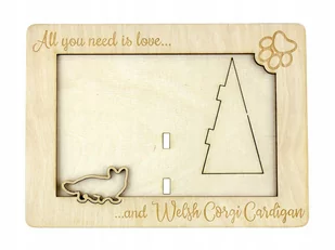 Welsh Corgi Cardigan ramka na zdjęcie z psem - Ramki na zdjęcia - miniaturka - grafika 1