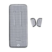 Akcesoria do wózków - Nakładka pokrowiec na wózek 84x34 szara - miniaturka - grafika 1