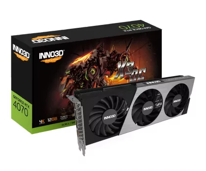 Inno3D GeForce RTX 4070 X3 OC 12GB GDDR6X N40703-126XX-185252L