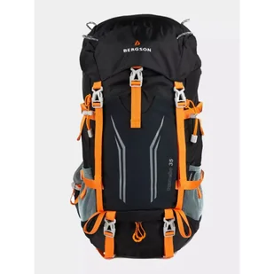 Plecak turystyczny BERGSON TUNNEBO 35L Black - Plecaki - miniaturka - grafika 2