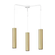 Lampy sufitowe - Emibig Goldi Premium lampa wisząca 3-punktowa biała 458/3PREM 458/3PREM - miniaturka - grafika 1