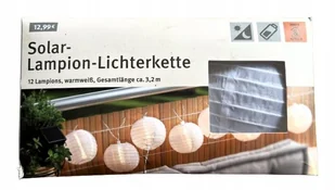 Lampki solarne girlanda IDEENWELT lampiony 3,2 m - Lampy ogrodowe - miniaturka - grafika 1