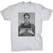 Koszulki męskie - Elvis Presley Jail Koszulka Rock And Roll Pop - miniaturka - grafika 1