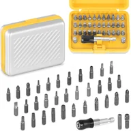 Wkrętarki - Zestaw bitów nasadek końcówek do wkrętarki - 34 szt. - miniaturka - grafika 1