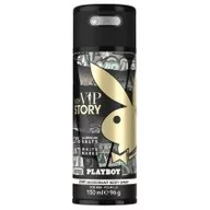 Dezodoranty i antyperspiranty męskie - Playboy My Vip Story dezodorant for him 150 ml - miniaturka - grafika 1