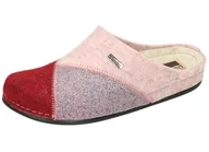 Kapcie damskie - Manitu Damskie kapcie 320161-41, czerwone, rozmiar 39, czerwony, 39 eu - miniaturka - grafika 1