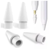 Pozostałe akcesoria do telefonów - Końcówka wymienna 4szt. Twardość 2x 2B, 2x 2H do Rysika do Apple Pencil 1/2 generacji do iPad Air Pro Mini - miniaturka - grafika 1
