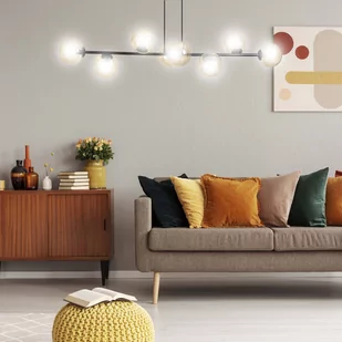 Emibig ROSSI 8 BL MIODOWY 876/8 lampa wisząca 8x40W/E14 IP20 876/8 - Lampy sufitowe - miniaturka - grafika 2