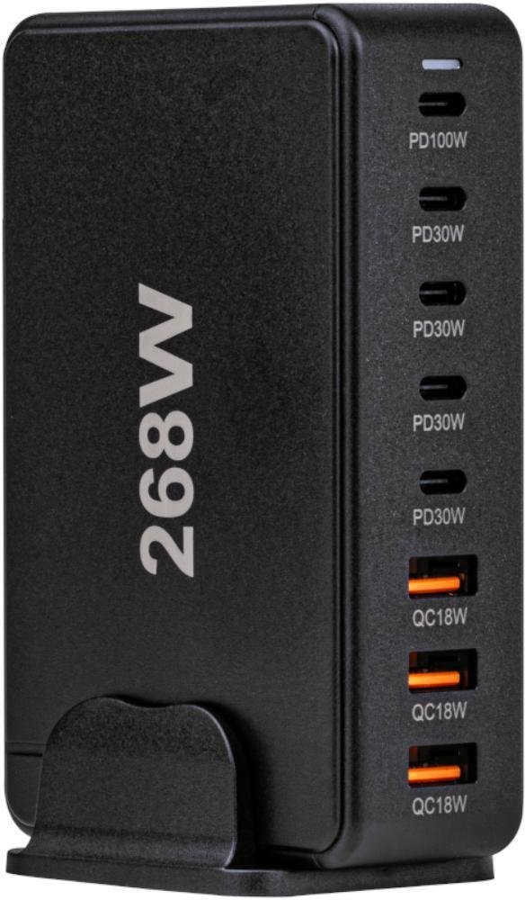 Stacja/replikator Tracon Electric Stacja dokująca USB 268W czarna Tracon