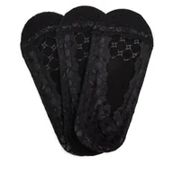 Skarpetki damskie - Skarpety Nine West LA_NW_4WB_005_SS25 (3-PACK) BLACK Czarny - miniaturka - grafika 1