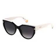 Okulary przeciwsłoneczne - Furla Okulary damskie, Shiny Black, 55 - miniaturka - grafika 1