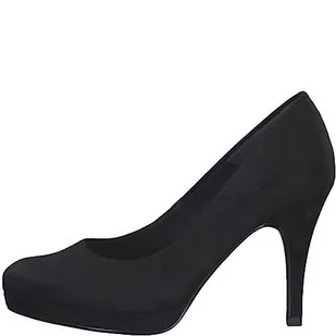 Tamaris Damskie czółenka 1-1-22447-41, czarne zamszowe, 39 EU, czarny zamsz, 39 eu - Czółenka - miniaturka - grafika 1