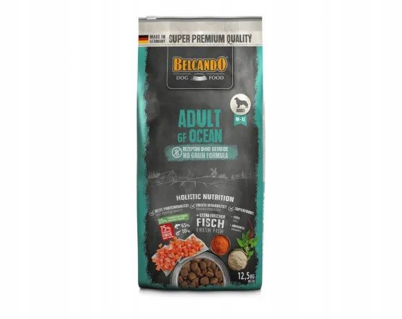 BELCANDO Adult Grain Free Ocean M-XL 12.5 kg