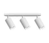 Lampy sufitowe - Łazienkowe oświetlenie punktowe TURYN 3xGU10/10W/230V IP44 białe - miniaturka - grafika 1