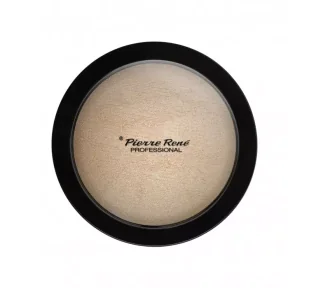 Pierre rene Pierre René - HIGHLIGHTING POWDER - Puder rozświetlający do twarzy i ciała - 01 GLAZY LOOK - Rozświetlacze do twarzy i ciała - miniaturka - grafika 1