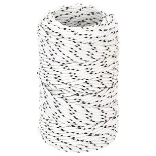 Pleciona linka żeglarska, biała, 2 mm x 50 m, poliester - Żeglarstwo - miniaturka - grafika 1