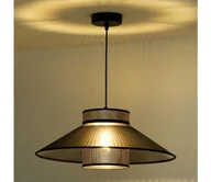 Lampy sufitowe - Duolla - Żyrandol na lince RIO SHINY 1xE27/15W/230V śr. 45 cm czarny/miedziany - miniaturka - grafika 1