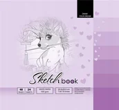 Przybory szkolne - Szkicownik 200x200/48K 100g TW FRESH Nowa - miniaturka - grafika 1