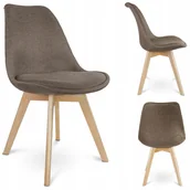 Krzesła - Krzesło Skandynawskie do Kuchni salonu Jadalni - miniaturka - grafika 1