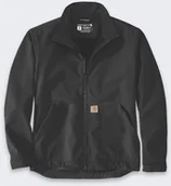 Kurtki męskie - Softshell Carhartt Rain Defender Galesburg BLACK - miniaturka - grafika 1