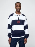 Bluzy męskie - GAP Bluza w kolorze granatowo-białym - miniaturka - grafika 1