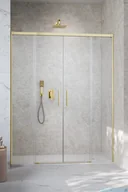 Kabiny prysznicowe - Radaway Idea DWD Brushed Gold drzwi wnękowe 170cm złoty szczotkowane złoto 387127-99-01 - miniaturka - grafika 1