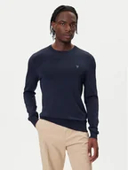 Swetry męskie - Guess Sweter M4YR29 Z3DM0 Granatowy Regular Fit - miniaturka - grafika 1
