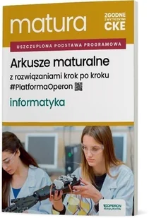 Matura 2026 Informatyka Arkusze ZR - Podręczniki do technikum - miniaturka - grafika 1