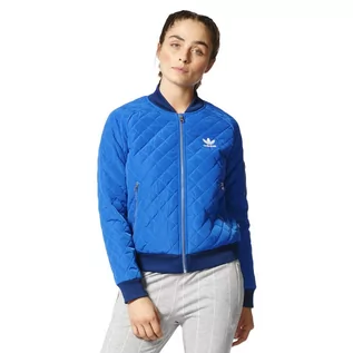 Kurtki damskie - Kurtka adidas Originals Quilted Tracktop damska bomber przejściowa-36 - grafika 1