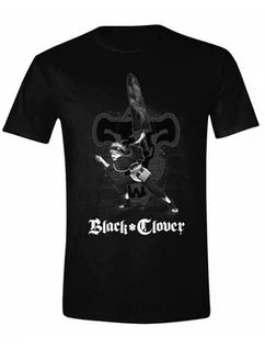 Koszulki męskie - Koszulka Black Clover - Mono Clover (rozmiar XL) - grafika 1