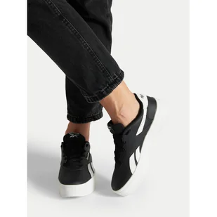 Sneakersy Reebok Court Advance Surge 100202649 Czarny - Sneakersy damskie - miniaturka - grafika 1