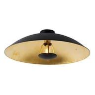Oprawy, klosze i abażury - QAZQA Vintage lampa sufitowa czarna ze złotem 60 cm - Emilienne Novo - miniaturka - grafika 1