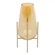 Świeczniki - Lampion / Świecznik Gold 12,2 x 12,2 x 25,8 cm MY HOME - miniaturka - grafika 1