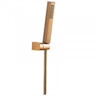 Zestawy prysznicowe - LAVEO NAP 80AD Zestaw natryskowy punktowy Wymiar słuchawki: 210x37 mm Długość węża: 1500 mm Wykończenie: różowe złoto - miniaturka - grafika 1