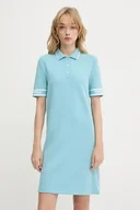 Sukienki - Karl Lagerfeld sukienka kolor niebieski mini prosta A3W13003 - miniaturka - grafika 1