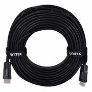 Kable - UNITEK KABEL OPTYCZNY HDMI 2.0 AOC 4K 60HZ 25M - miniaturka - grafika 1