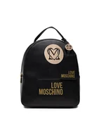 Plecaki - Love Moschino City Plecak 28 cm nero JC4329PP0EKC0-000 - miniaturka - grafika 1