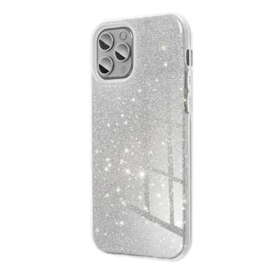 Futera SHINING SAMSUNG Galaxy S24 ULTRA srebrny - Etui i futerały do telefonów - miniaturka - grafika 1