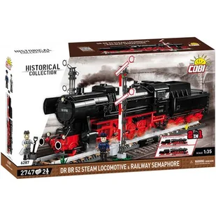Klocki Cobi  Trains 6287 Drb Class 52 Steam Locom.&Sem.2745 - Klocki - miniaturka - grafika 1