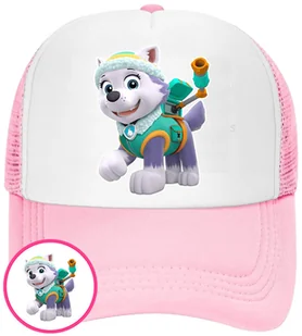 CZAPKA Z DASZKIEM PSI PATROL DLA DZIECI SIATKA RÓŻOWA BEJSBOLÓWKA - Czapki i chusty sportowe męskie - miniaturka - grafika 1