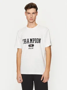 Champion T-Shirt 220432 Szary Regular Fit - Koszulki męskie - miniaturka - grafika 1