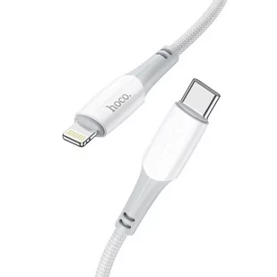 Hoco Kabel Usb-C Do Iphone Lightning 8-Pin Power Delivery Pd20w Ferry X70 1m Biały - Kable USB - miniaturka - grafika 1