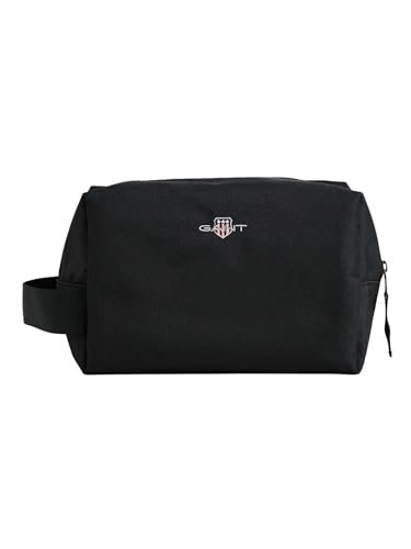 GANT Unisex Shield WASH Bag kosmetyczka, czarna, czarny